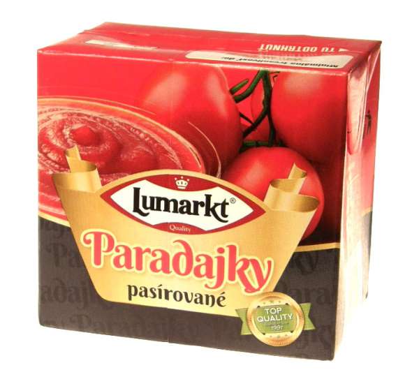 Paradajkové pyré – tetra pak