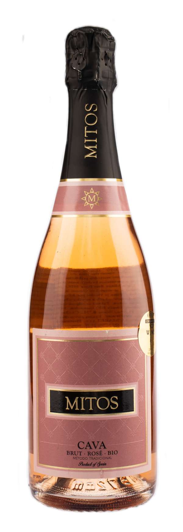 Habzó rózsaszín bor CAVA BRUT BIO