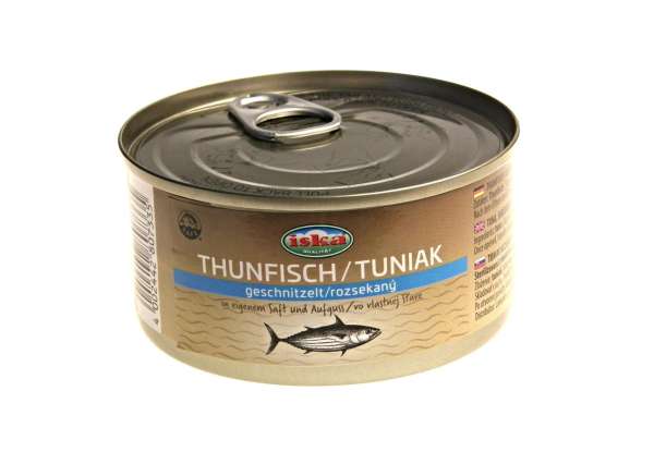 Tuna, shredded, in water, salt added